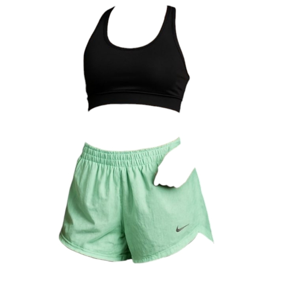 Nike Dri FIT Shorts Mint Green Extra Small - Picture 11 of 14